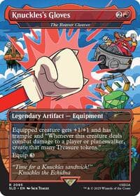 Knuckles's Gloves - The Reaver Cleaver from Secret Lair Drop Series