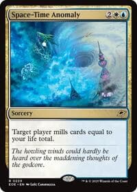 Space-Time Anomaly from Edge of Eternities