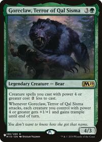 Goreclaw, Terror of Qal Sisma from The List Reprints