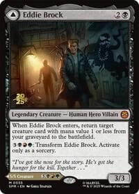 Eddie Brock from Prerelease Cards