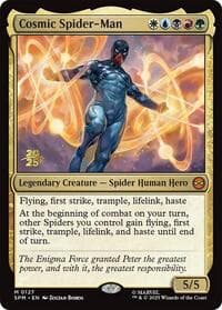 Cosmic Spider-Man from Prerelease Cards