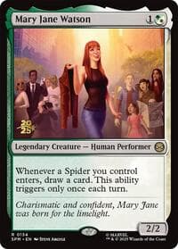 Mary Jane Watson from Prerelease Cards