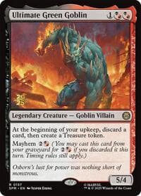 Ultimate Green Goblin from Prerelease Cards