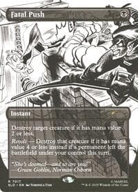 Fatal Push (7017) from Secret Lair Drop Series