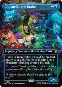 Donatello, the Brains (0002) (Borderless) from Commander: Teenage Mutant Ninja Turtles