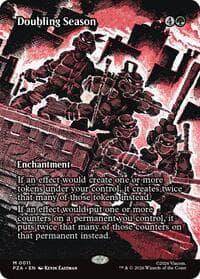 Doubling Season (Borderless) from Teenage Mutant Ninja Turtles Source Material