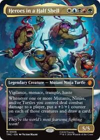 Heroes in a Half Shell (0006) (Borderless) from Commander: Teenage Mutant Ninja Turtles