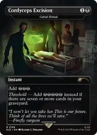 Cordyceps Excision - Cabal Ritual from Secret Lair Drop Series