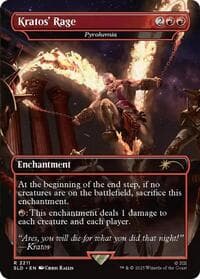 Kratos' Rage - Pyrohemia from Secret Lair Drop Series
