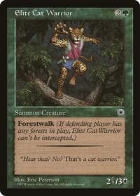 Elite Cat Warrior (Flavor Text) from Portal