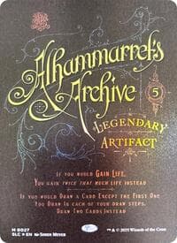 Alhammarret's Archive from Secret Lair Countdown Kit
