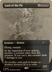 Lord of the Pit (Sketch Showcase) from Secret Lair Drop Series