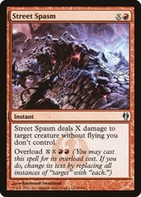 Street Spasm from Duel Decks: Izzet vs. Golgari