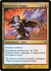 Quicksilver Dagger from Duel Decks: Izzet vs. Golgari