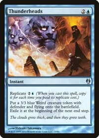 Thunderheads from Duel Decks: Izzet vs. Golgari