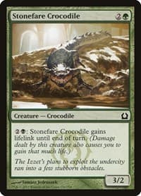 Stonefare Crocodile from Return to Ravnica