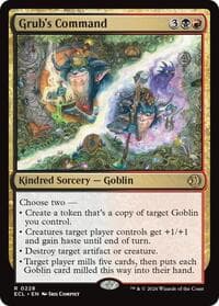 Grub's Command from Lorwyn Eclipsed