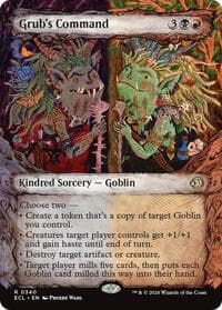 Grub's Command (Showcase) from Lorwyn Eclipsed