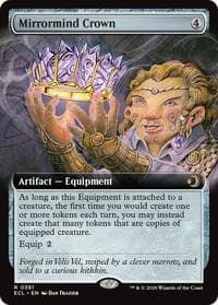 Mirrormind Crown (Extended Art) from Lorwyn Eclipsed