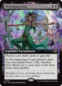 Mornsong Aria (Extended Art) from Lorwyn Eclipsed