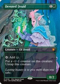 Devoted Druid (Borderless) from Special Guests