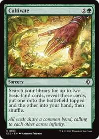 Cultivate from Commander: Lorwyn Eclipsed