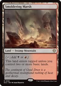 Smoldering Marsh from Commander: Lorwyn Eclipsed