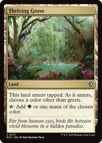 Thriving Grove from Commander: Lorwyn Eclipsed