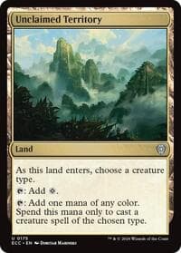 Unclaimed Territory from Commander: Lorwyn Eclipsed
