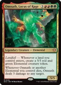 Omnath, Locus of Rage from Commander: Lorwyn Eclipsed