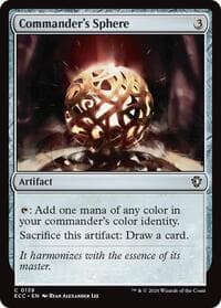 Commander's Sphere from Commander: Lorwyn Eclipsed