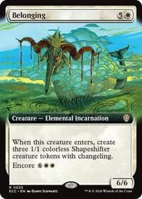 Belonging (Extended Art) from Commander: Lorwyn Eclipsed