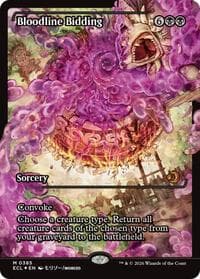 Bloodline Bidding (Showcase) from Lorwyn Eclipsed