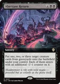 Aberrant Return (Extended Art) from Commander: Lorwyn Eclipsed