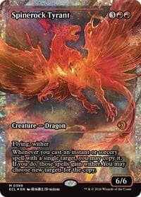 Spinerock Tyrant (0399) (Showcase) (Fracture Foil) from Lorwyn Eclipsed