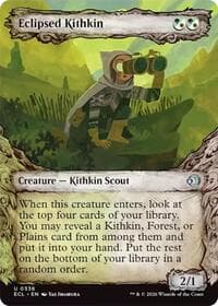Eclipsed Kithkin (Showcase) from Lorwyn Eclipsed