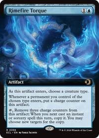 Rimefire Torque (Extended Art) from Lorwyn Eclipsed