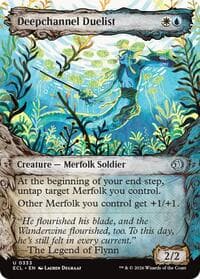 Deepchannel Duelist (Showcase) from Lorwyn Eclipsed