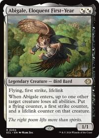 Abigale, Eloquent First-Year from Promo Pack: Lorwyn Eclipsed