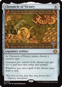 Chronicle of Victory from Promo Pack: Lorwyn Eclipsed