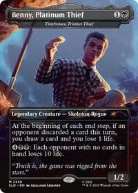 Benny, Platinum Thief - Tinybones, Trinket Thief from Secret Lair Drop Series