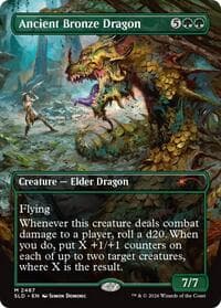 Ancient Bronze Dragon from Secret Lair Drop Series