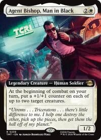 Agent Bishop, Man in Black (Extended Art) from Teenage Mutant Ninja Turtles