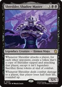 Shredder, Shadow Master from Commander: Teenage Mutant Ninja Turtles
