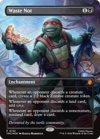 Waste Not (Borderless) from Commander: Teenage Mutant Ninja Turtles