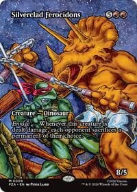Silverclad Ferocidons (Borderless) from Teenage Mutant Ninja Turtles Source Material