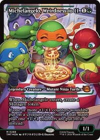 Michelangelo, Weirdness to 11 (Showcase) from Teenage Mutant Ninja Turtles