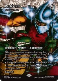 Raph's Jitte - Umezawa's Jitte (Borderless) from Teenage Mutant Ninja Turtles Source Material
