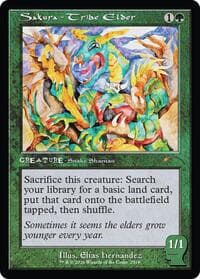 Sakura-Tribe Elder (2518) from Secret Lair Drop Series