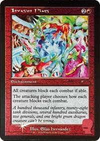 Invasion Plans from Secret Lair Drop Series